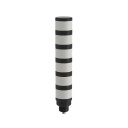 Banner TL50 Pro Tower Light with IO-Link, Standard Black Housing: 6-Segment; Voltage: 18-30 V dc; Environmental Rating: IP67; Colors: Multicolor; 4-pin M12 Integral QD (TL506KQ)