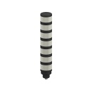 TL50 Pro Tower Light with IO-Link, Standard Black Housing: 7-Segment (TL507KQ)