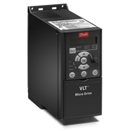 VLT MicroDrive FC 51, 3.0 HP / 2.2 KW, 380-480 VAC, 3 Phase, IP20, FC-051P2K2T4E20H3BXCXXXSXXX