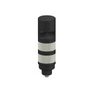 TL50 Pro Tower Light with IO-Link Sealed Omni-directional Audible, Standard Black Housing: 2-Segment (TL502AOSKQ)
