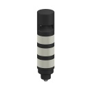 TL50 Pro Tower Light with IO-Link Sealed Omni-directional Audible with Volume Adjust, Standard Black Housing: 3-Segment (TL503AOSIKQ)