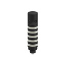 TL50 Pro Tower Light with IO-Link Sealed Omni-directional Audible with Volume Adjust, Compact Black Housing: 5-Segment (TL50C5AOSIKQ)