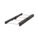 Banner Safety Grid System and LS Light Curtain, Accessory; Mute Arm Kit: T Configuration; Includes: Two Sensor Arms with Two Q20PLPQ5 Sensors installed on each arm; Two Reflector Arms with Two Reflectors Installed on Each Arm, and Mounting Hardware (SGSA-MT-LPQ20)