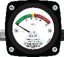 Mid-West 120 Aluminum Differential Pressure Gauge, 2.5" Dial, 0 to 3000 psig (0 to 10 psid), 1/4 NPTF Back Mount