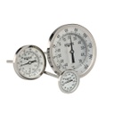 100 Series Industrial Type Bimetal Thermometer, 0 to 200 °F, 1/4&quot; NPT, 2.5&quot; Stem, 0.150&quot; Stem Diam