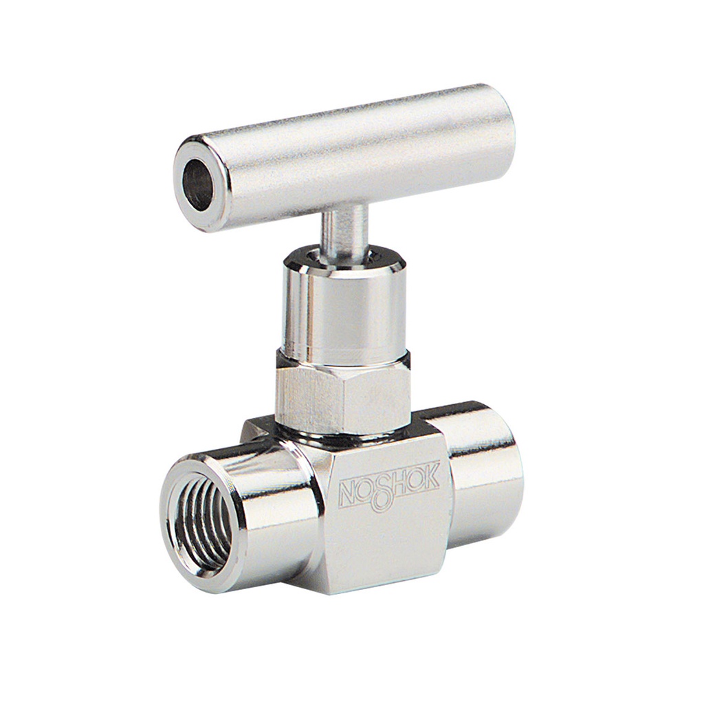 100 Series Mini, Hard Seat Needle Valve, 1/4" NPT, Male x Female, 316 SS, 0.172" Orifice