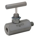 500 Series Standard, Soft Seat Needle Valve, 3/4" NPT, Female x Female, Steel, Panel Mount, 0.438" Orifice