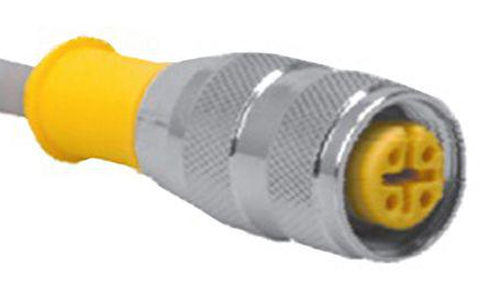 Turck Washdown Cordset, Connection Cordset (WD-RKCV 4T-4)