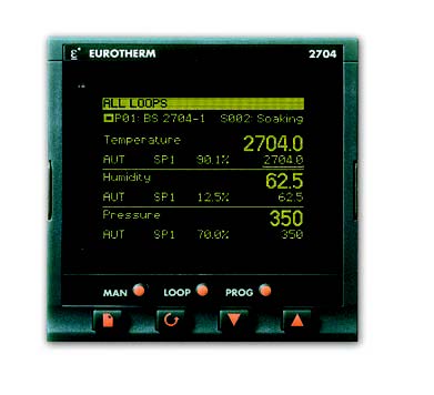 Watlow Eurotherm 2704 Series Multi Loop Programmer (2704/VL/3XX/XX/D4/D4/D4/TK/XX/XX/F2/XX/ENG)