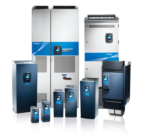 VACON NXS Series, 380-500 VAC, 3 Phase, 1.5 HP / 1.1 KW, 3.3 Amp, IP54/NEMA 12, NXS00035-A5H1SSV-A1A2000000