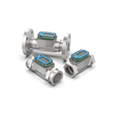 Flomec G2 Series, Turbine Flow Meter, 1/2" NPTF, Pulse Out, 4-20mA, Stainless Steel Body for Petro Chem, Water, and Solvents