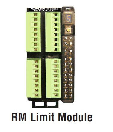 Watlow Rm Limit Module, Universal Inputs, Spst 5A Mechancial Relay, RTU Comms