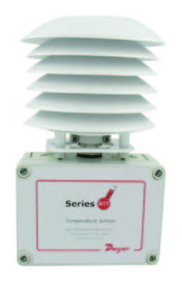 Series BTT Temperature Transmitter, Outside Air Housing, Output Current @-40/60C
