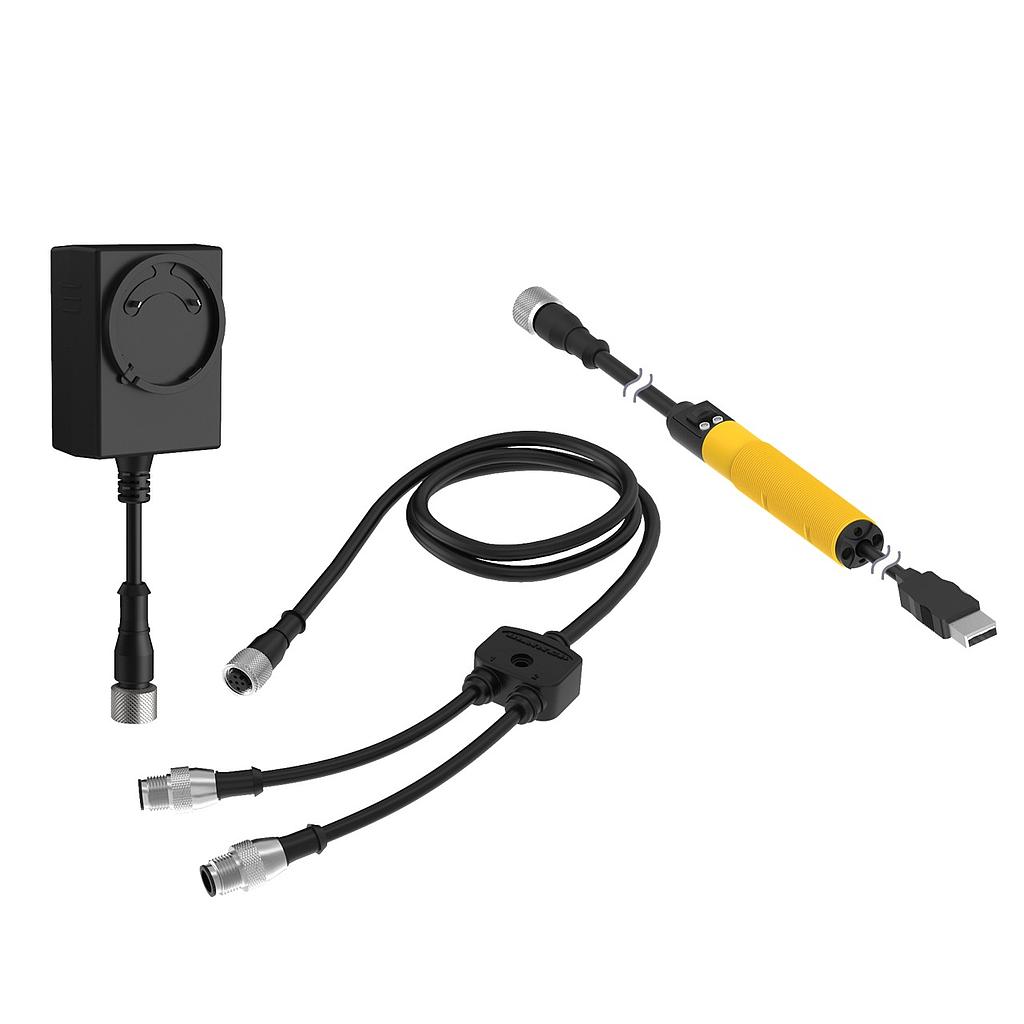 Pro Series Accessory Kit Includes (PRO-KIT), For Discrete Pro Lights and select Sensor products. Kit includes config cable, splitter, and power supply. Required for initial software configuration only