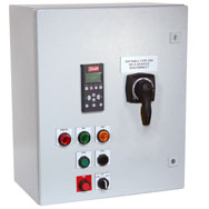 Danfoss VLT Soft Starter, MCD 600 Enclosed Series, Standard Duty, 3 Phase, 65A, 480 VAC, NEMA 3R Enclosure, Frame Size (Enclosed), MCD60065BTXSES3RCVE