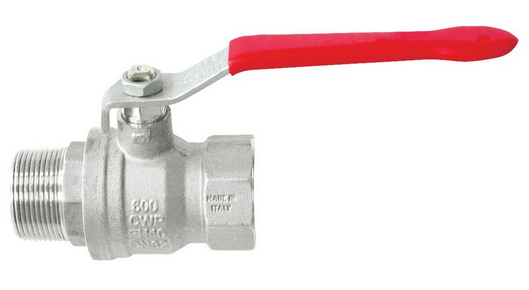 1 1/4" NPT Full Port Isolation Valve, 316SS Body, for IEF Insertion Meter