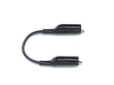 FLUKE ALLIG CLIP PATCH CORD, BLACK, AL-B-48-0 (5PC MIN)