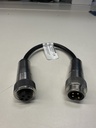 Turck Hazardous Location Cordset, Extension Cordset (P-X-RSVZ RKVZ 40-1188XL-0.3M)