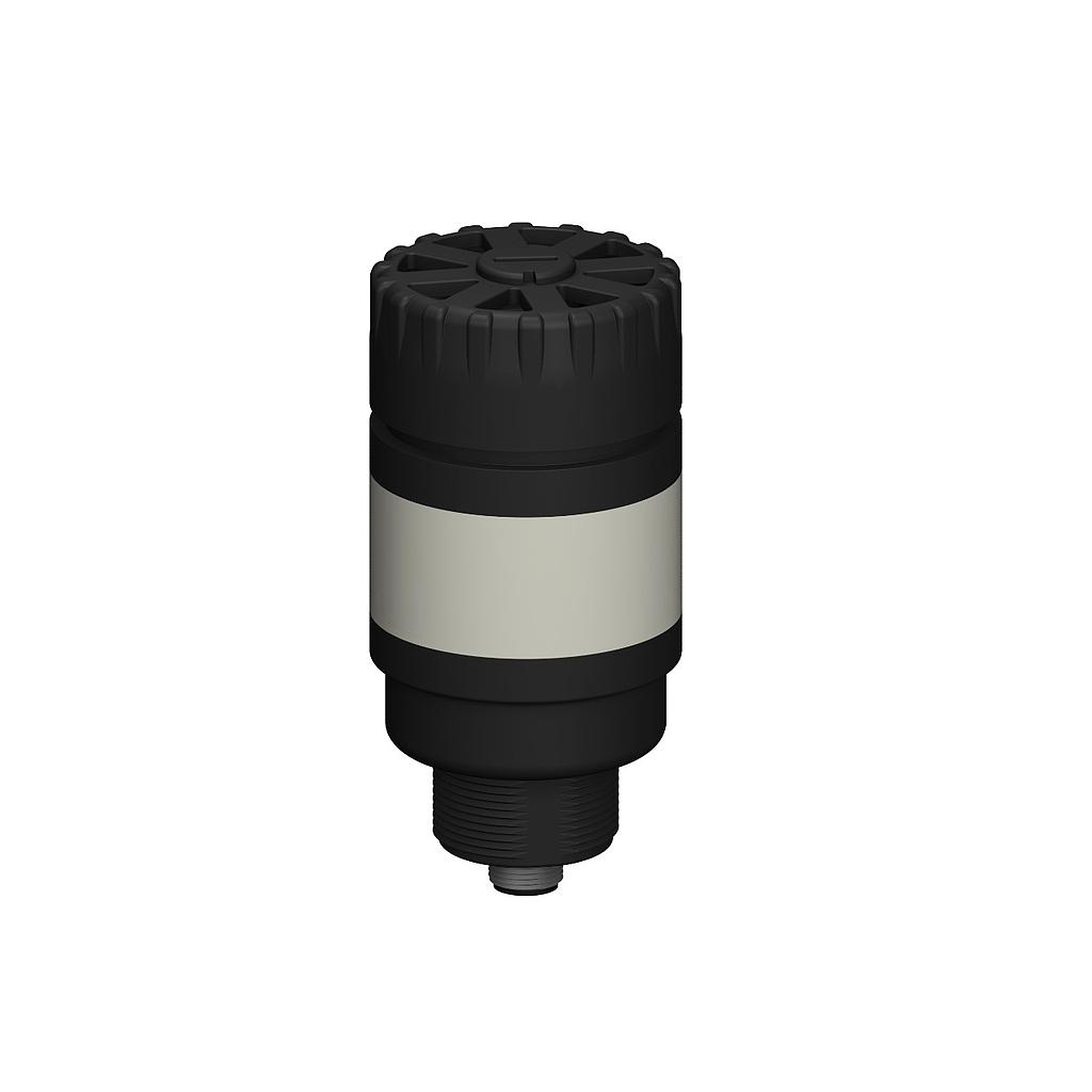 TL50 Pro Tower Light with IO-Link Sealed Omni-directional Audible with Volume Adjust, Standard Black Housing: 1-Segment (TL501AOSIKQ)