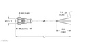 Turck Actuator and Sensor Cordset, Connection Cable (EKRT-A4.300-GC2K-2)
