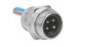 Turck Actuator and Sensor Receptacle, Front Mount (RSF 26-0.3M/NPT)
