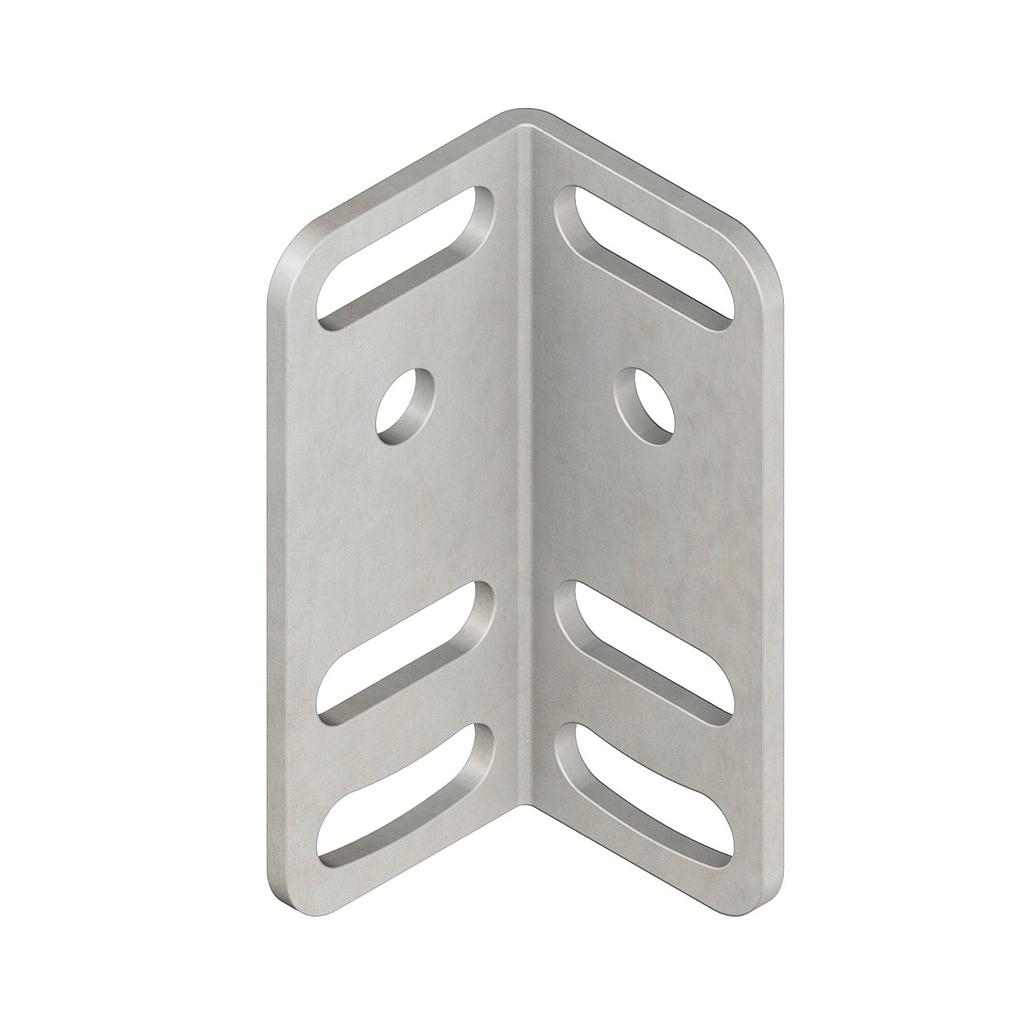 Banner Bracket: Adjustable Right-Angle metal Bracket; 304 Stainless Steel; Used with Q26 and QM26 (SMBLSTDLQ26)