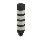 TL50 Pro Tower Light with IO-Link Sealed Omin-directional Audible, Standard Black Housing: 4-Segment (TL504AOSKQ)