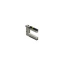 Banner SLM Series: Rugged Nickel-Plated Metal Fixed-Distance Slot Sensor; Slot Width: 30 mm; Input 10-30 V dc; Output: NPN; 3-pin M8 Integral QD; Adhesive added to pot legs (SLM30N6Q-18233)