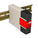 Banner Safety Relay Module for Safety Light Curtain/Scanner/E-Stop/Interlock; Supply Voltage: 24 V ac/dc; Safety Input: 1 Dual/Single Channel; Safety Output: 2 NO, 7 A; Aux Output: 1 NC, 7 A; Terminal Block: Removable; Width: 22.5 mm; Self-Checking Circuitry, Auto/Manual Reset (UM-FA-11A)
