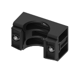 Banner S4B, Accessory Bracket: Side Mount; Includes 2 Brackets; Rotation: +/- 15 Degrees; Glass-Filled Polycarbonate (S4BA-MBK-16)
