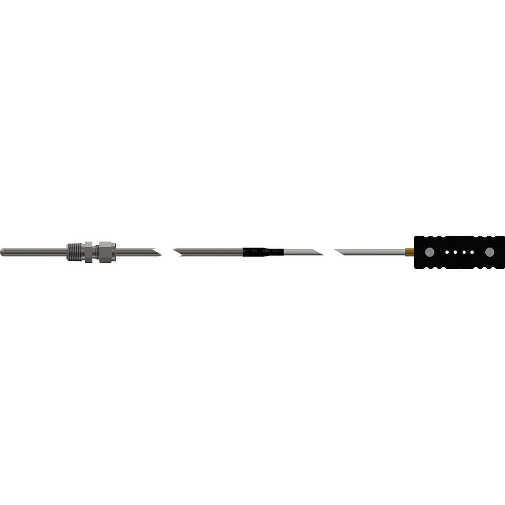 TYPE J DUAL ELEMENT THERMOCOUPLE, 34" LENGTH, UNGROUNDED