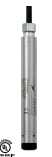 KELLER MICROLEVEL SUBMERSIBLE TRANSDUCER, 0.25% ACCURACY, 0.63" BORE SIZE, 0-150FT H20 WITH 170FT CABLE, LIGHTNING PROTECTION, 4-20MA OUTPUT