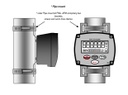 Flomec Stainless Steel 2" Pipe Mount Kit