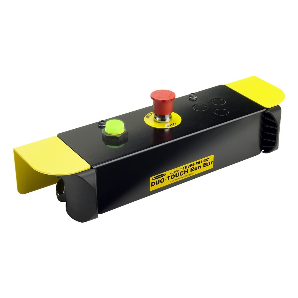 STBVP6 Self-Checking Touch Button with IP20 Run Bar and E-STOP and T30GRYB11 (STBVP6-RB1E02-T30)
