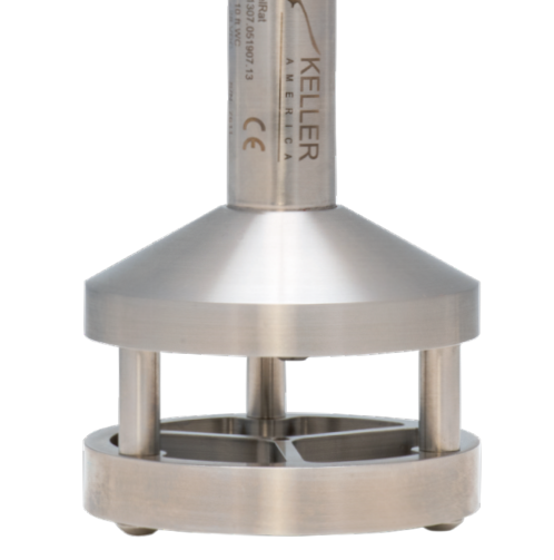 Keller LevelRat Submersible Transcucer 0-15 PSI,100ft  Cable, 1% Accuracy, 4-20mA Output, with Protective Spacer
