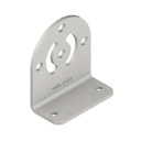 Banner Right-Angle Bracket Kit; for Models LED_LAX_5-XQ; High Intensity Linear Array IP50; Stainless Steel - Hardware Included; Quantity 2 (SMBLAXRA)