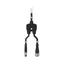 | DISCONTINUED | Banner Splitter Flying Leads to M12F and M8F connectors (CSB-UNT213M831F1241)