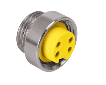 Turck Actuator and Sensor Receptacle, Front Mount (RKF 36-1M/S3058)