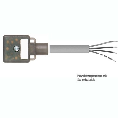 Turck Actuator and Sensor Cordset, Connection Cordset (VAS 3-B1638-2M)