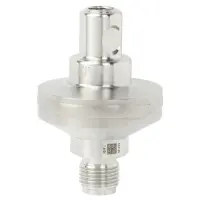 Wika Model L990.34 Welded Diaphragm Seal, 1/2" NPT Female x 1/2" NPT Male Process Connection, SS Upper Housing, Monel Diaphragm and Lower Housing, 1/4" NPT Flushing Connection w/ Monel Plug, 1500 PSI Rating, 2.0" Diaphragm Diameter, 990.34.N4FXN4M.SS.MO-0.MO.1500.PLG