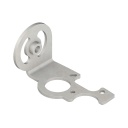 Banner Bracket OPTIONAL for iVu Sensor TG; Left mount Right-Angle Bracket; Stainless Steel includes Hardware (SMBIVURAL)
