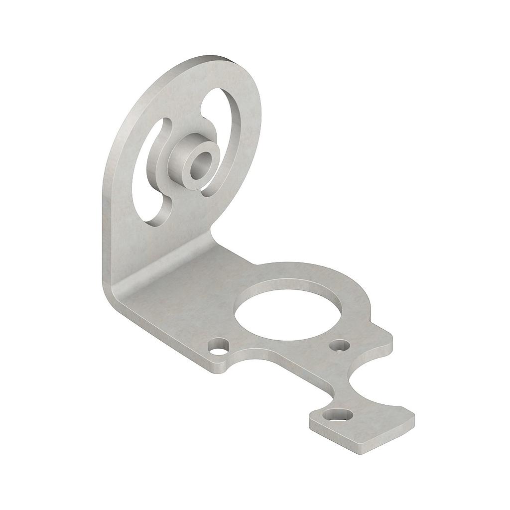 Banner Bracket OPTIONAL for iVu Sensor TG; Right mount Right-Angle Bracket; Stainless Steel includes Hardware (SMBIVURAR)