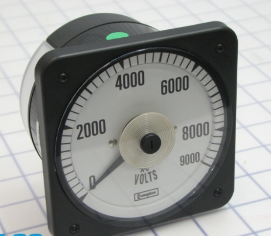 CROMPTON Model 007 - 4.5 INCH SWITCHBOARD AC WATTMETER