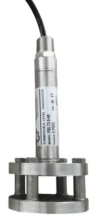 Dwyer PBLTX Submersible Level Transmitter, 10PSI, 50FT PU Cable