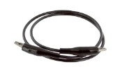 FLUKE MINIGATOR PATCH CORD, 24" LENGTH, BLACK (5PC MIN)