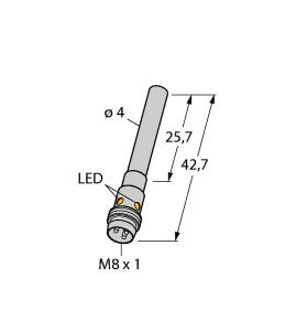 Turck Inductive Sensor (BI1-EH04-AP6X-V1331/S1367)