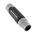 Signal Converter RTD to Modbus. Voltage: 10-30 V dc. Input: Modbus RTD Temp, Output: Modbus. Female-Male 4-pin M12 Integral QD