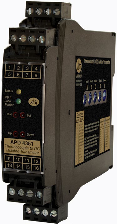 POTENTIOMETER TO DC ISOLATED SIGNAL CONDITIONER, 85-265 VAC/VDC