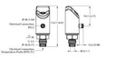 Turck Temperature Detection, With Current or Voltage Output and PNP/NPN Transistor Switching Output (TS720-LI2UPN8-H1141)