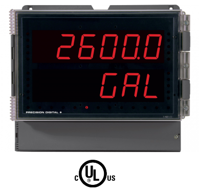 Precision Digital Large Display NEMA 4X Process Meter